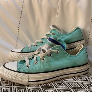 Converse Tiffany blue sneakers